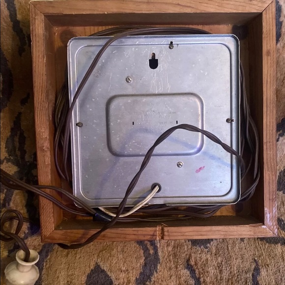 Vintage Wall Decor Vintage Art Deco Kitchen Wall Clock Wooden And